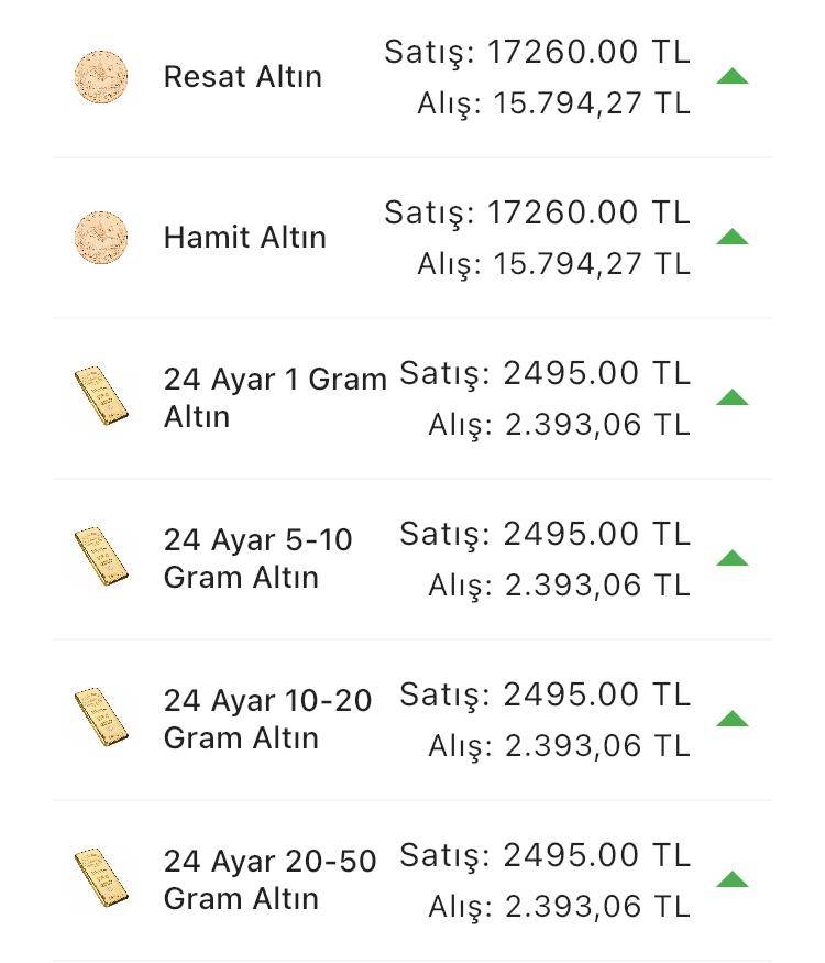 Konya’da altın fiyatları ve güncel döviz kurları I 13 Haziran 2024 10